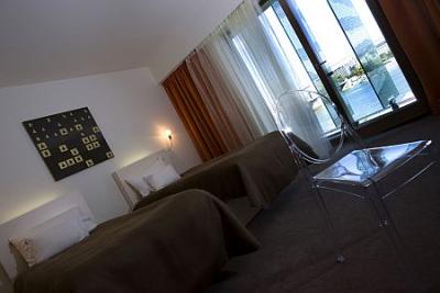 Hermosa habitación doble en el Hotel Lanchid 19 en Budapest - Lánchíd 19 Hotel**** Budapest - design hotel Budapest