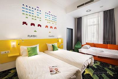 Hermosa habitación doble en el Ibis Styles Budapest Center- Hungría - ✔️ Ibis Styles Budapest Center*** - hotel de 3 estrellas en el centro de Budapest 