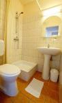 Baño en la Pensión Bibi Budapest - Hotel barato en Budapest