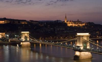 Vista panorámica de Budapest desde el Hotel Sofitel Chain Bridge 5 estrellas - Hotel Sofitel Budapest Chain Bridge***** - Sofitel Budapest Puente Cadenas